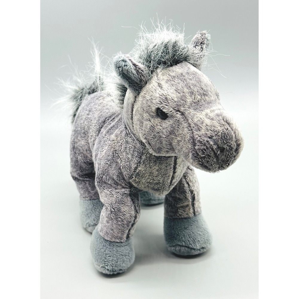 Ganz Webkinz Plush Horse Lot Clydesdale Pinto Grey Arabian HM139 HM147 HM098 - Picture 9 of 14